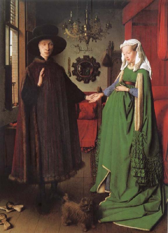 Jan Van Eyck Betrothal of the Arnolfinis